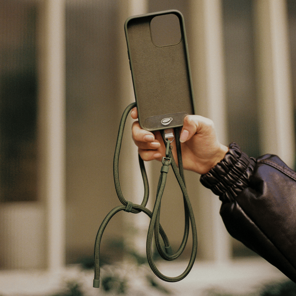 Corda Universal para smartphone | Verde Musgo - Cases Papaya
