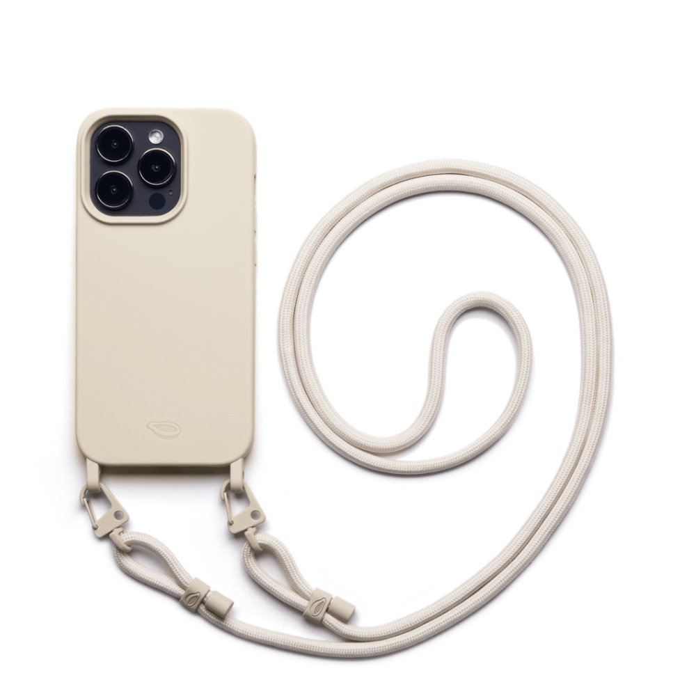 Capa celular com Cordinha - Nora | Creme - Cases Papaya