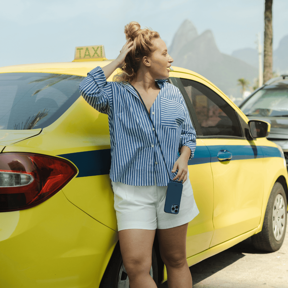 Capinha com Corda - Odara | Azul da Cor do Mar - Cases Papaya