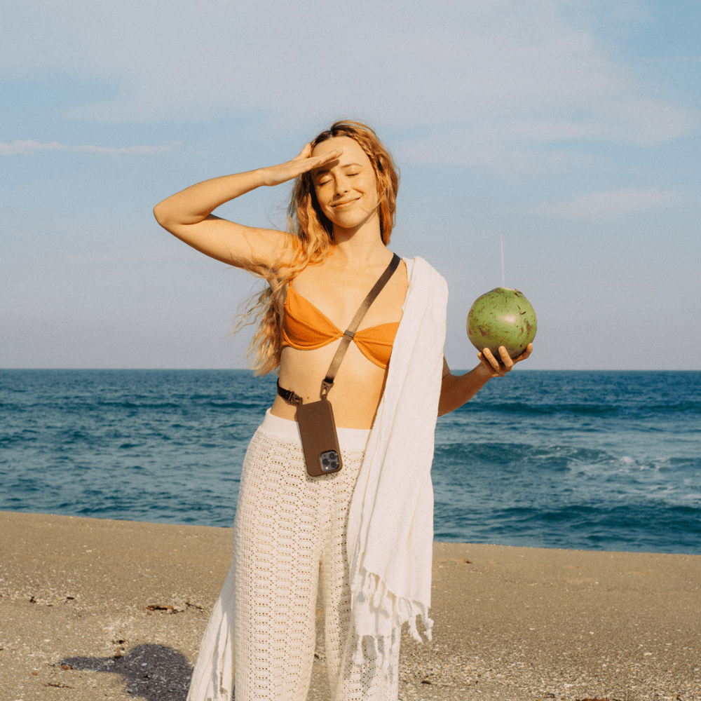 Capinha com Alça - Aurora | Marrom Café - Cases Papaya