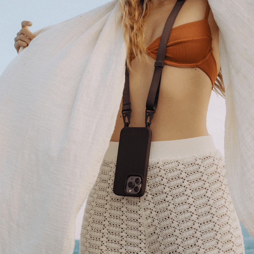 Capinha com Alça - Aurora | Marrom Café - Cases Papaya