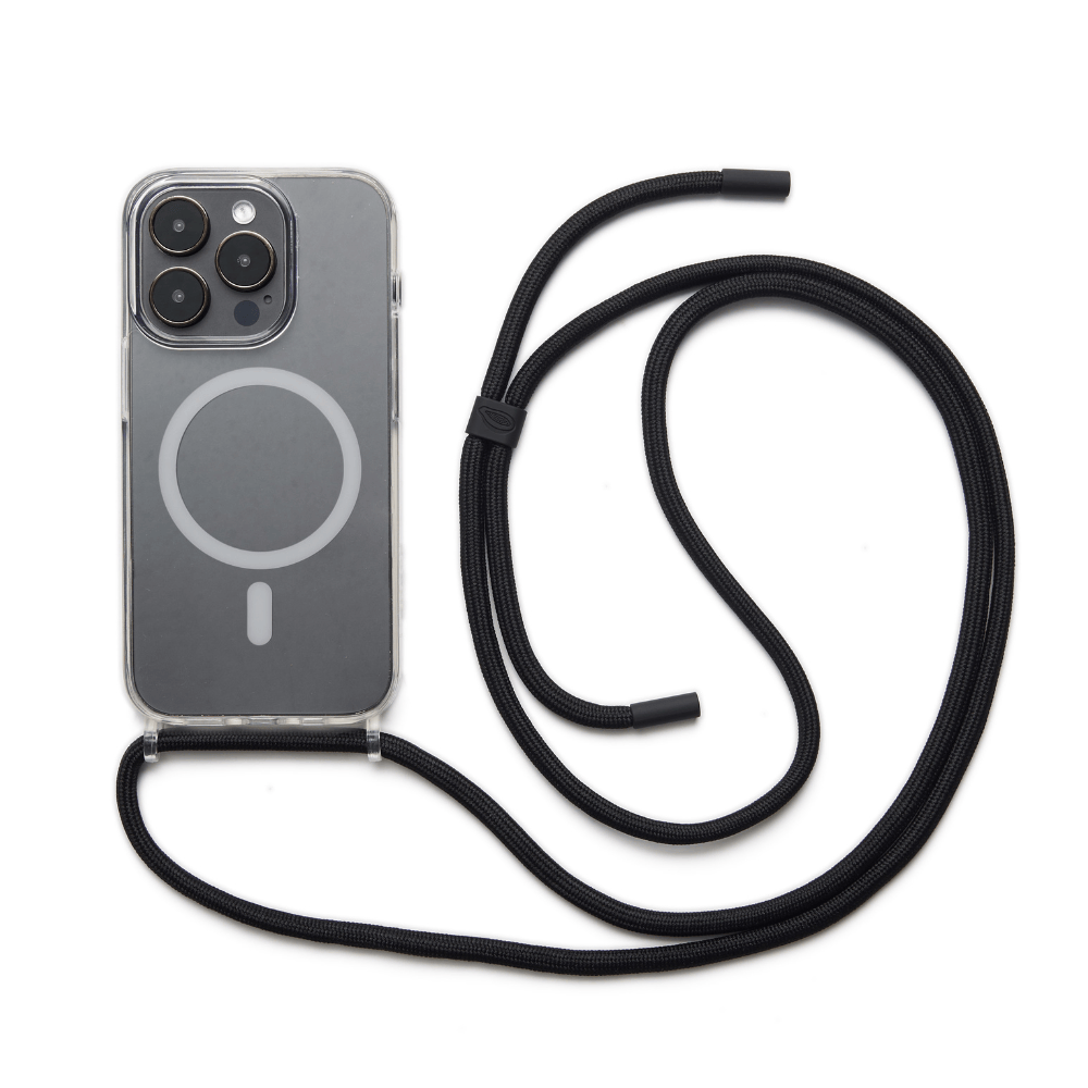 Capinha com Cordinha - Odara | Transparente MagSafe - Cases Papaya