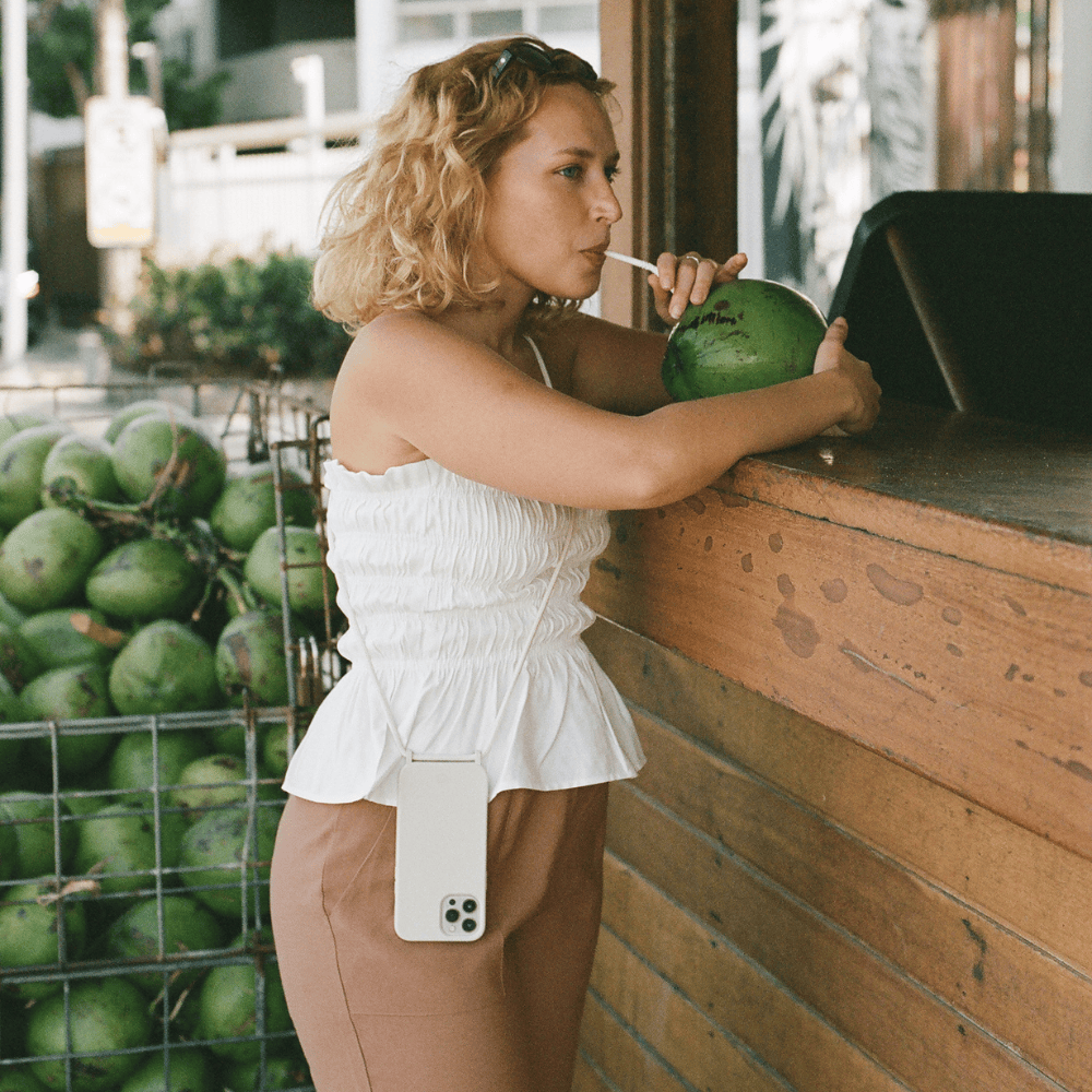 Capinha com Corda - Odara | Creme - Cases Papaya