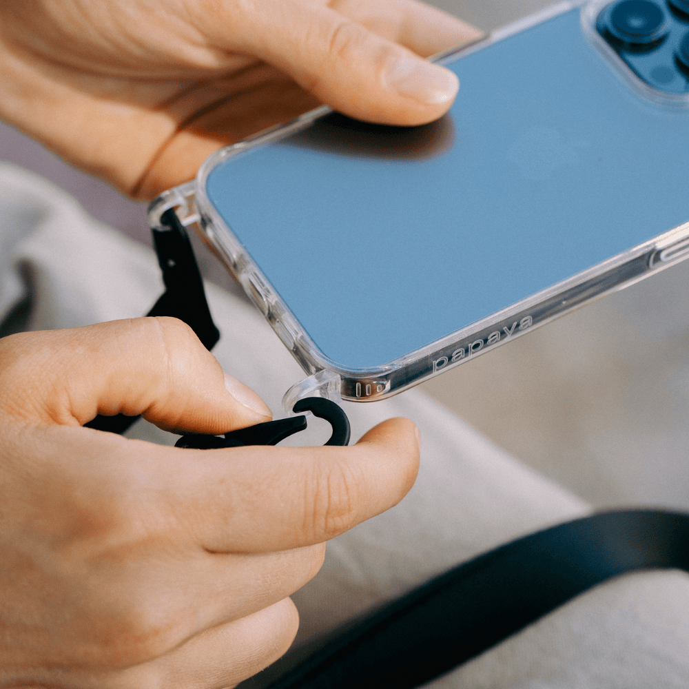 Capinha com Alça - Aurora | Transparente - Cases Papaya