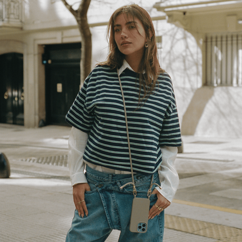 Capinha com Cordinha - Nora | Areia DOURADA - Cases Papaya