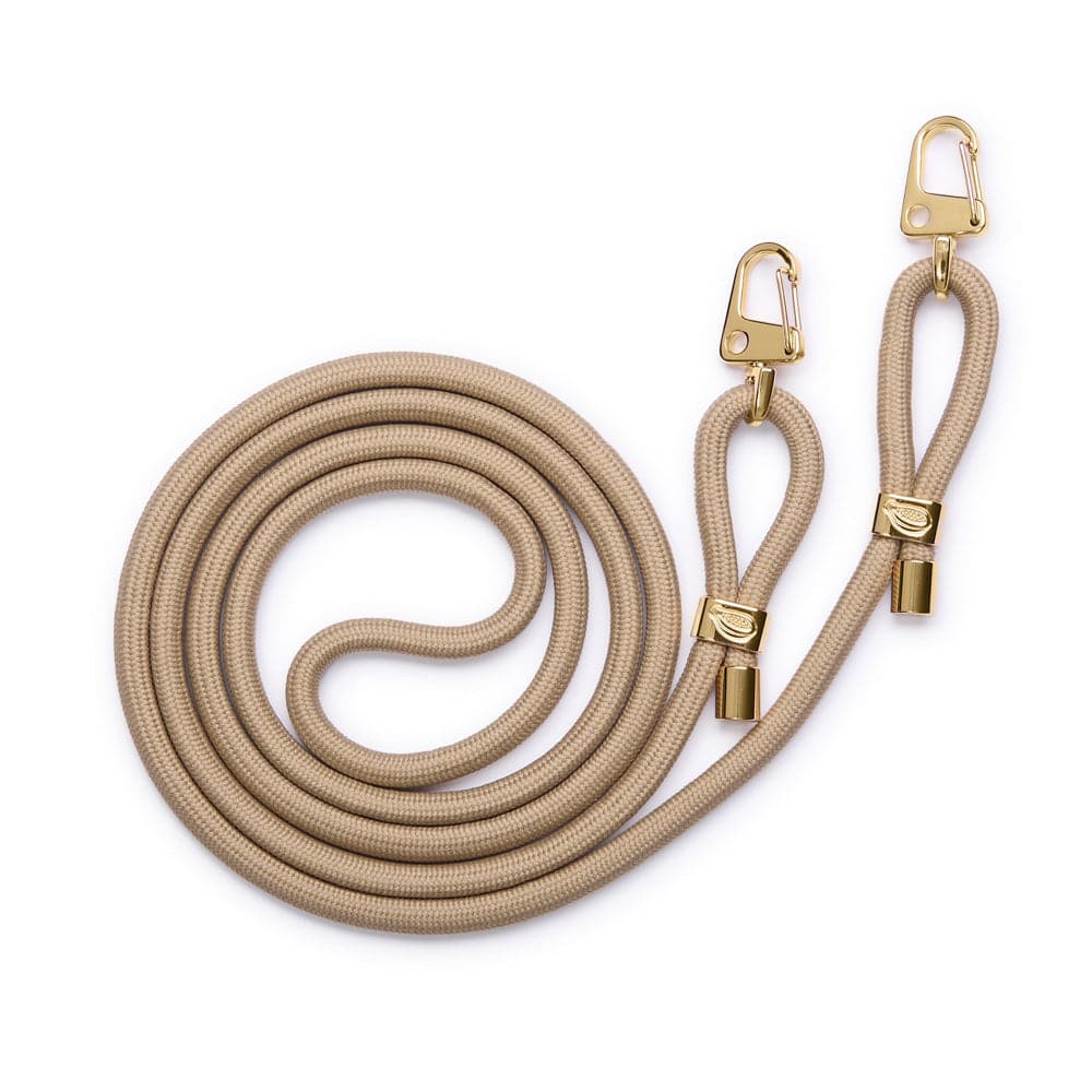 Cordinha para capinha de celular - Nora | Areia DOURADA - Cases Papaya