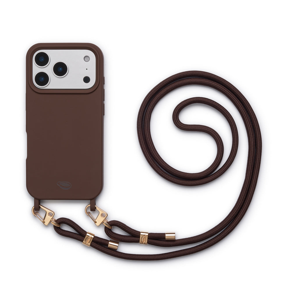 Nora | Marrom Café DOURADA