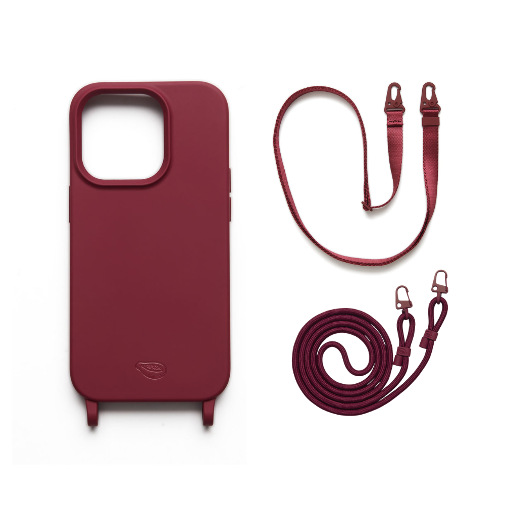 Kit Bordô Aurora + Nora - Cases Papaya